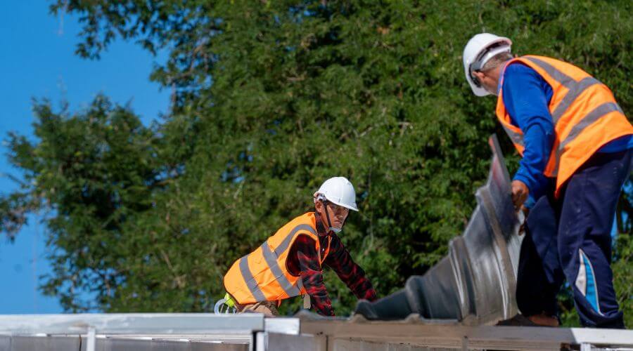 Professional new roof installation services in Gladstone, MI